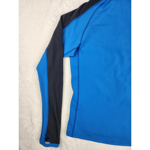 Mountain Equipment Co Op Womens Pullover Medium Blue Hooded Outdoors Hiking Camp - Picture 8 of 16